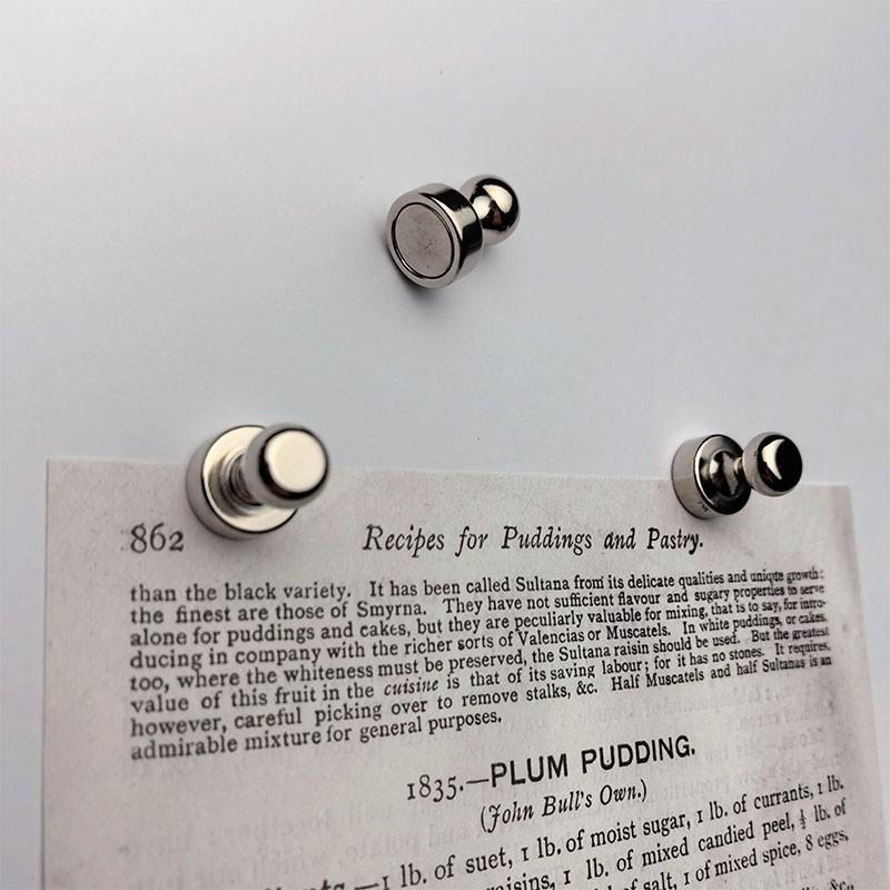 5/10pcs Strong Magnetic Nails Refrigerator Magnet Kitchen Hoto Wall Message Board Magnetic Stickers Office Blackboard Decor