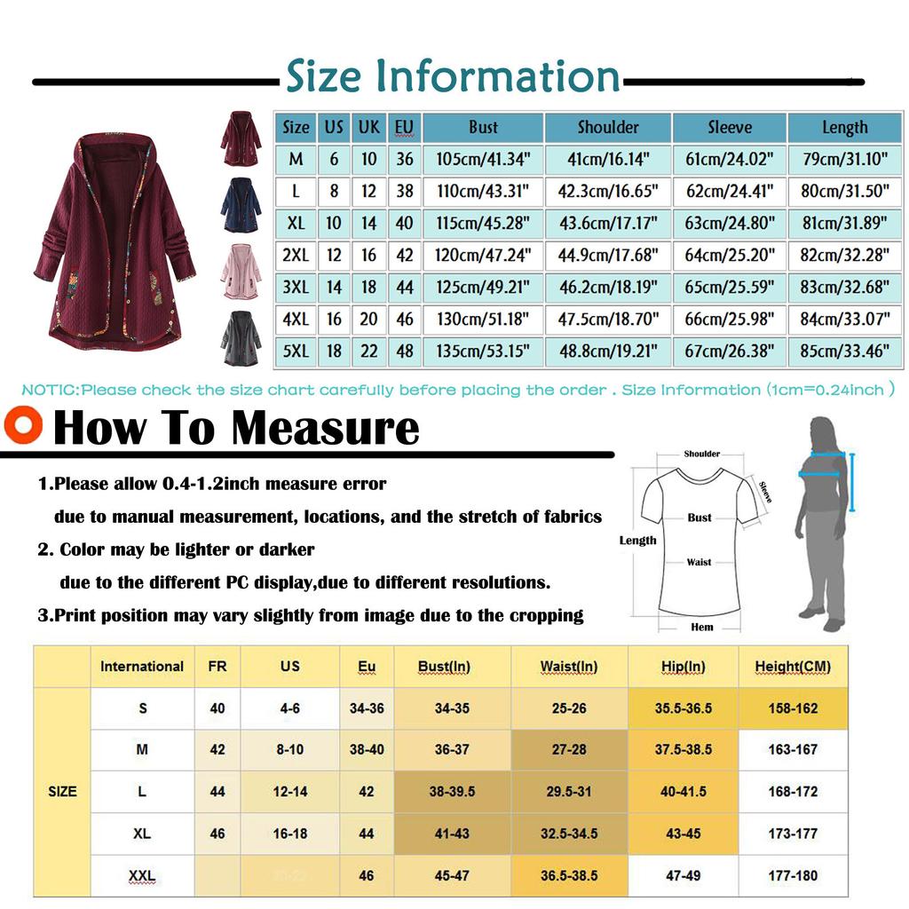 Damenmode Winter Kapuzenjacke Locker Bedruckt Langarm Baumwolle