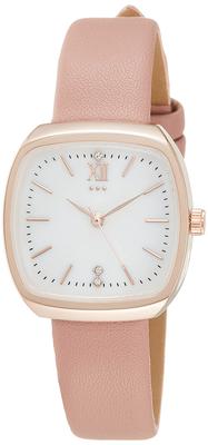 [Feldarbeit] Analoge NF Danan Nickelfreies Zifferblatt Lederarmband GY034-3 Damen Rosa