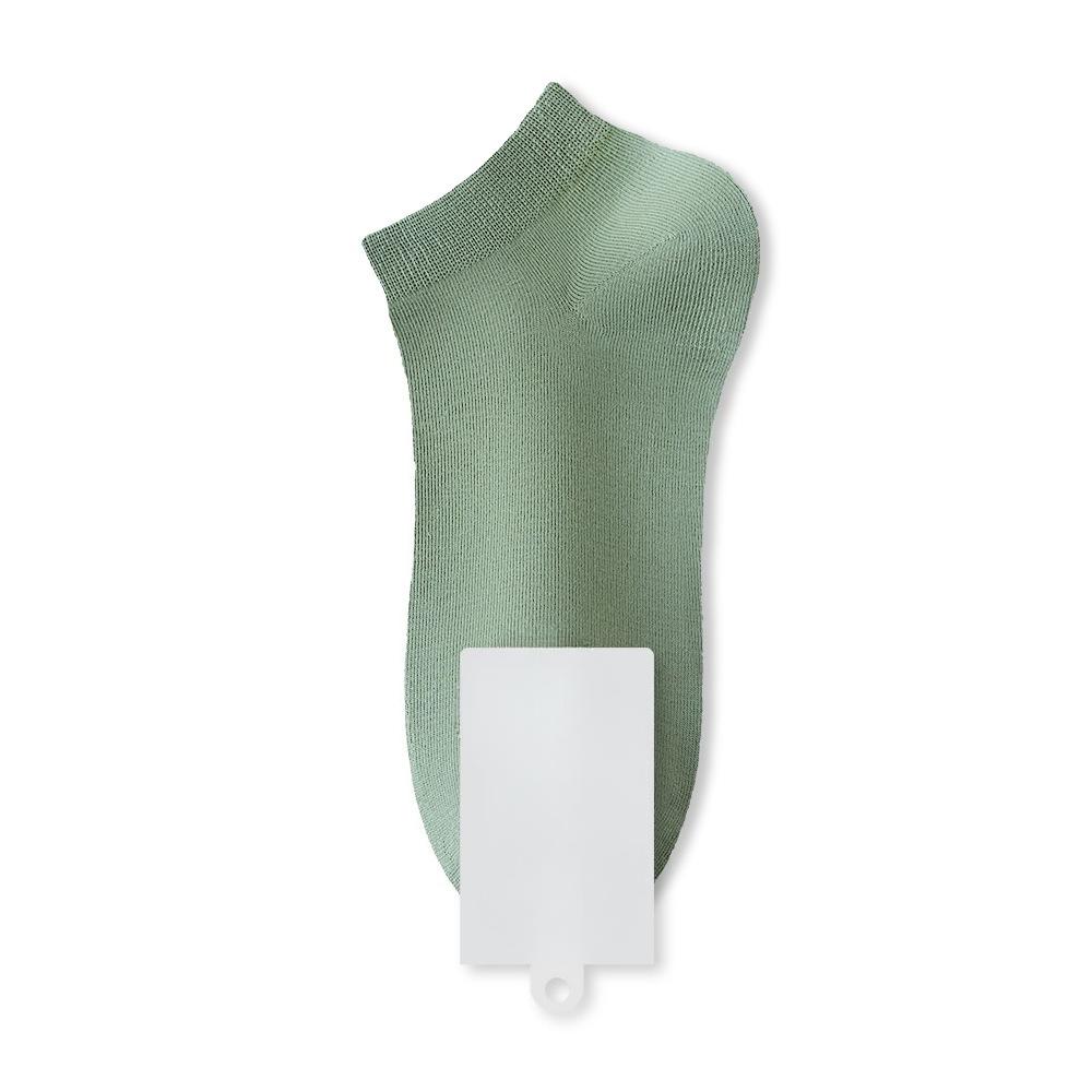 Men's Spring and Summer Cotton Boneless 7A Antibacterial Deodorant Sweat Absorption Breathable Heel Socks