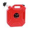 1,3 galonowy zbiornik na benzynę, 5-litrowy przenośny zapasowy pojemnik na olej z zamkiem i kluczami pasuje do motocykli, SUV-ów, ATV, większości