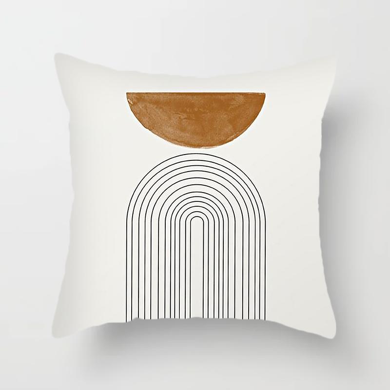 Abstract Geometric Decorative Pillowcase Sofa Cushion Cover Soft Throw   Home Office Bedroom