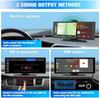 10.26' CarPlay Screen with 4K Dash Cam & 1080P Backup Camera, Supports CarPlay/Android Auto, GPS, Bluetooth