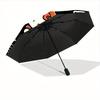 1pc Halloween Hello Kitty Automatic Umbrella 8-Bone Design Compact Gear for Outdoor Travel, Perfect Helloween Chrismas Gift for Friends or Family Y250