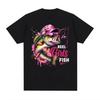 Funny Master Baiter Fishing Imitation T-Shirt Summer Men's Women's Fashion T-Shirt Short Sleeve T-Shirt Cotton Men's Clothing