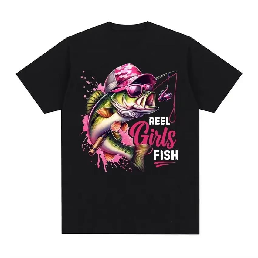 Funny Master Baiter Fishing Imitation T-Shirt Summer Men's Women's Fashion T-Shirt Short Sleeve T-Shirt Cotton Men's Clothing