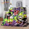 2025 H-Helluva Boss Blitzo Cartoon Soft Blanket,Soft Throw Blanket for Home Bedroom Bed Sofa Picnic Travel Cover Child Gift