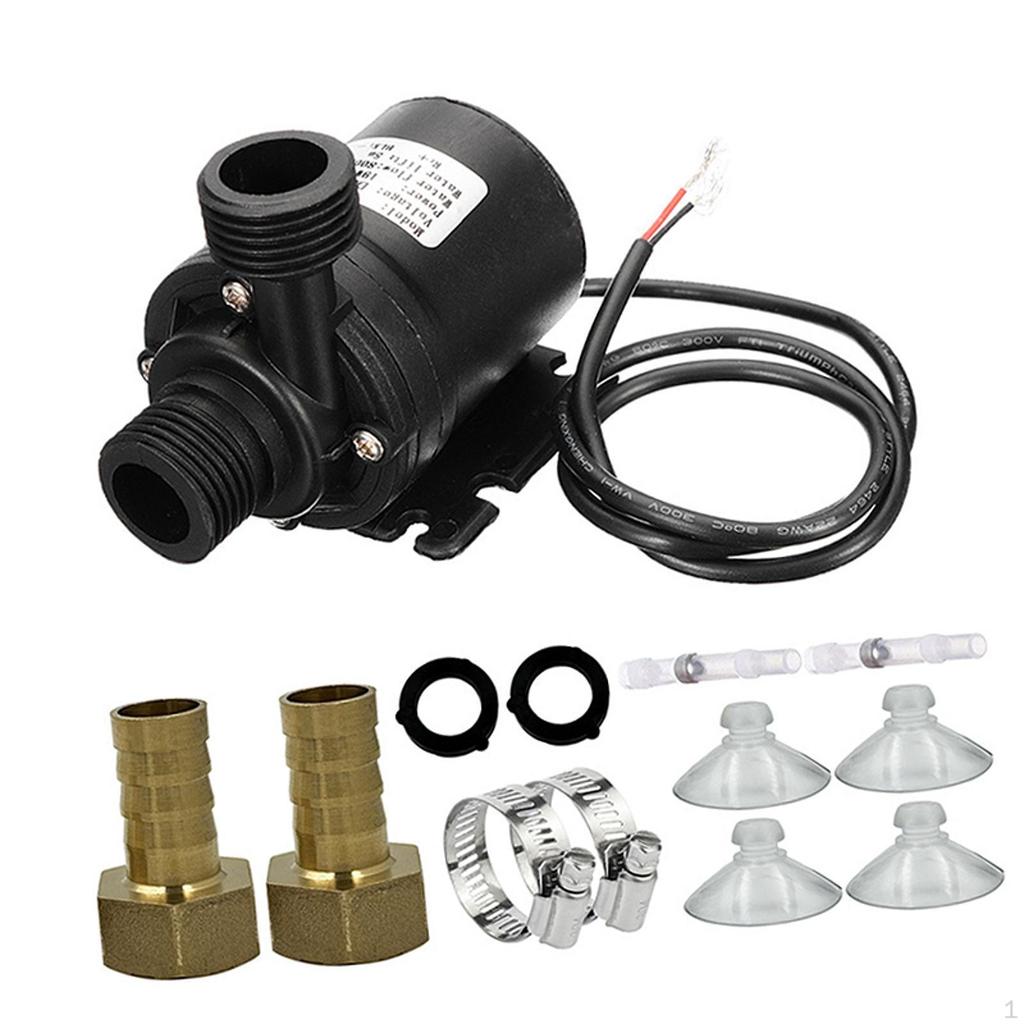 DC 12V Bürstenlose Wasserpumpe 800L/H Effiziente Leistung Schwerlast Tauchpumpe