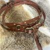 Metal Pin Buckle Viking Waist Belts Adjustable Chain Belt  Dress Wear