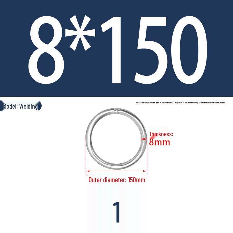 304 Stainless Steel Seamless O-Ring for Lifting and Hammock Yoga Connection