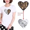 1Pc Reversible Change Color Sequins LOVE Letters Love Heart Sew on Patches for Clothes DIY Patch Applique Crafts