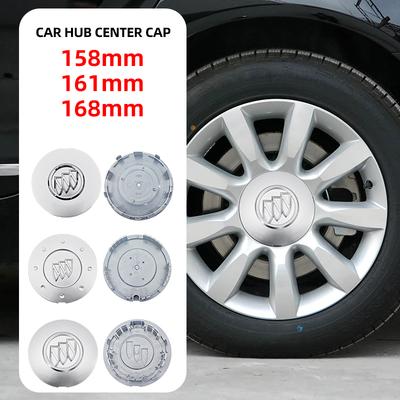 158mm 161mm 168mm 4 Pieces Wheel Center Hub Cover Caps Accessories For Regal GL8 Auto Tire Emblem Car Styling