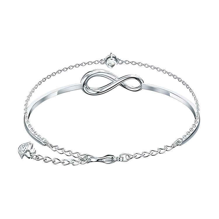 Swarovski Alloy Bangles Womens White