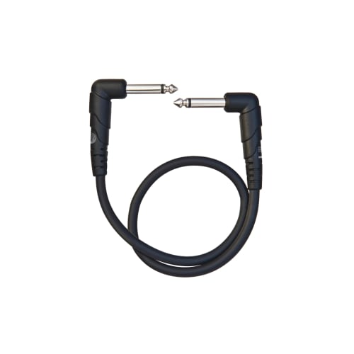 D'Addario Classic Series Patch Cable (Shielded Cable) PW-CGTPRA-01 (30cm L-L)