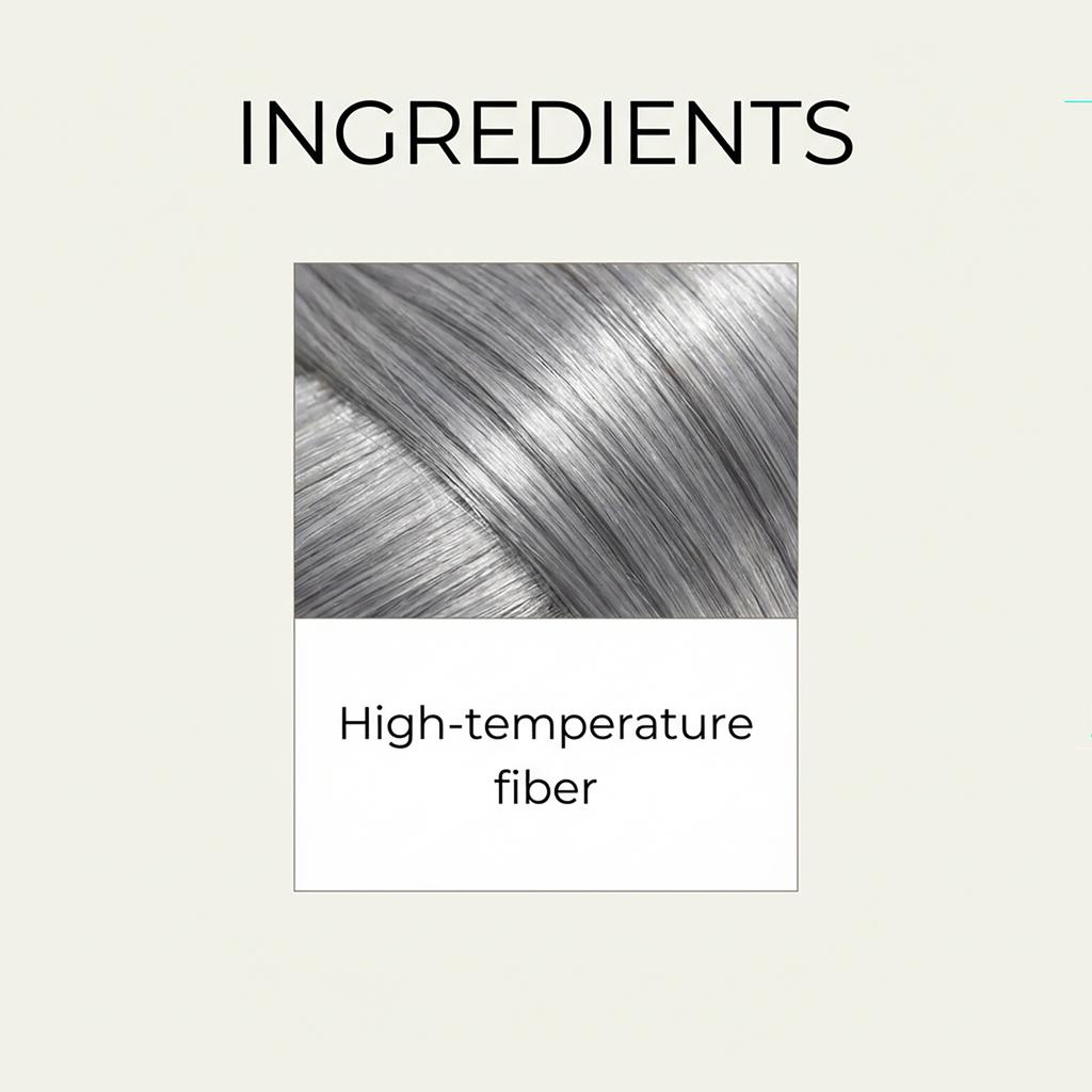 -gray Hair Extensions. Gentle And Everyday Hairstyle, Smooth And Light, Easy To Wear And Portable.