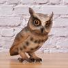 Lifelike Simulation Owl Model Plastic Animal Toy Table Desktop Display Children Gift Home Decor