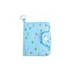 Simple Cloth Coin Purse Floral Print Portable Small Wallet Multilayer Card Holder