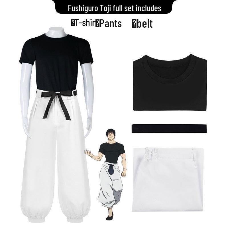 

Косплей старшокласників Джуджуцу Кайсен: Серія костюмів Годжо Сатору, Фушігуро Тоджі, Гето Сугуру XXL