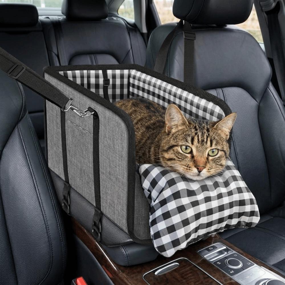 Soft Cushion Center Console Dog Seat Large Capacity Dog Car Seat  Outdoor Travel