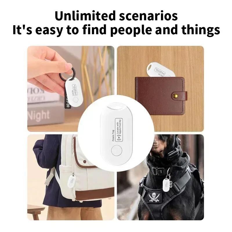 Mini Tracking Device Long Distance Tracker GPS For Apple Find My App IOS System Smart Tag Child Finder Wallet Car Lost Tracker