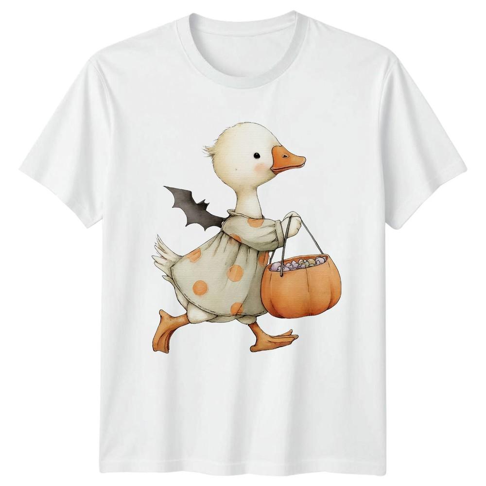 Duckling Halloween Trick Or Treat Holidays Unisexs TShirt Unisexs Graphic Tee S