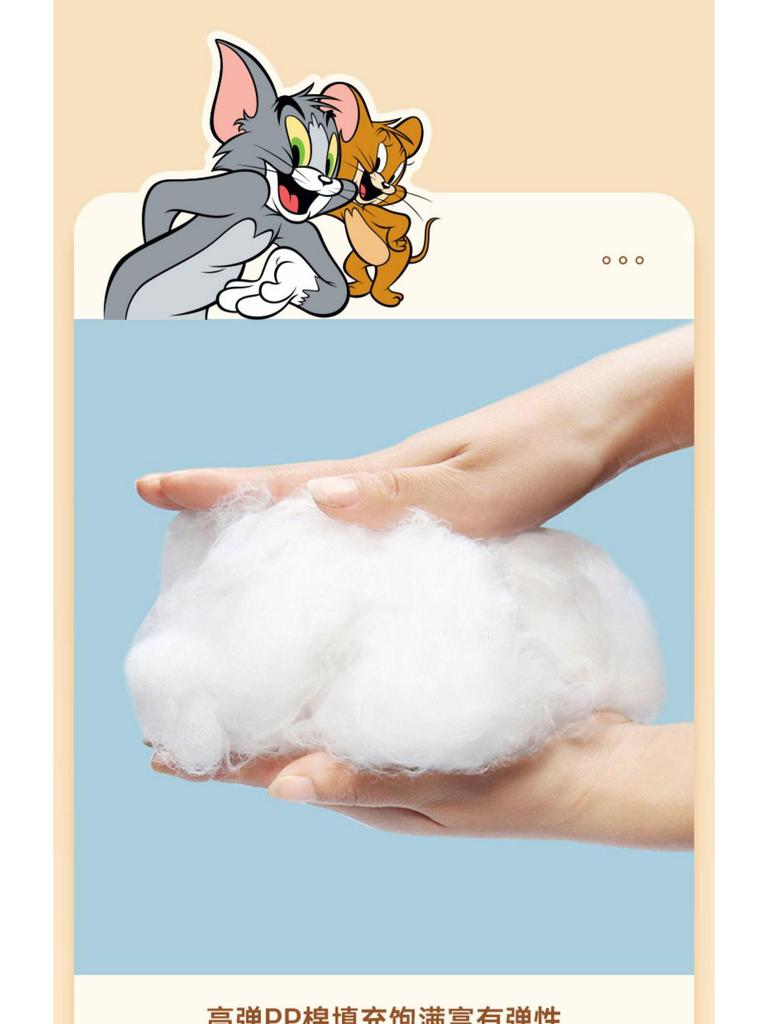 Tom und Jerry Winter Plüsch Handwärmer Kissen - Gemütliches Tom-Katze & Jerry-Maus Nickerchen Kissen