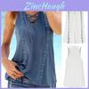 Versatile Blouse Femme Summer T-shirt Col V Sans Manches For Effortless Fashion