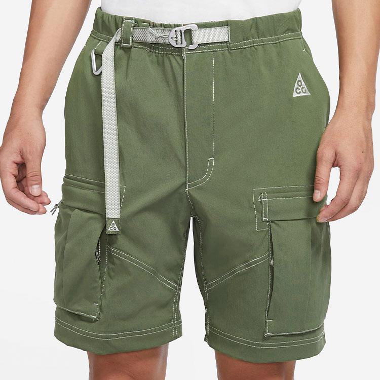 Nike Smith Summit Cargo Pants With Detachable Pockets Men Bottoms Olive-Green CV0656-222