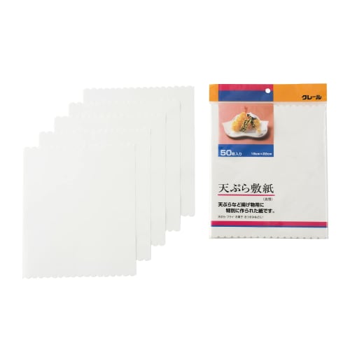 Asahi Koyo Tempura Paper, Wave Pattern, Plain, 50 Sheets, Made in Japan, Clair