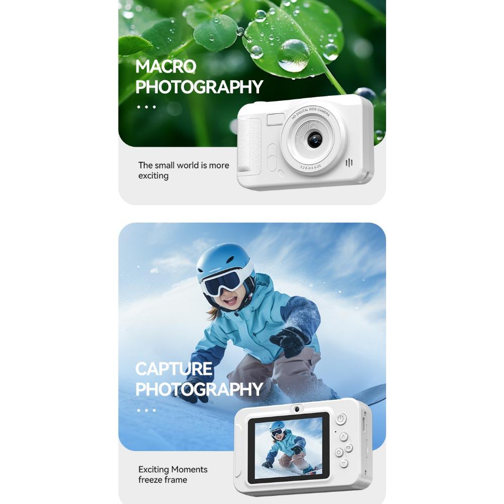 CCD Card Machine 2.4 Inch High Definition Dual Camera Portable Children's Digital Camera