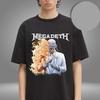 Megadeth Merch Plameň Vic Čierne Unisex Tričko Všetky Veľkosti S-4XL Darček pre Fanúšika