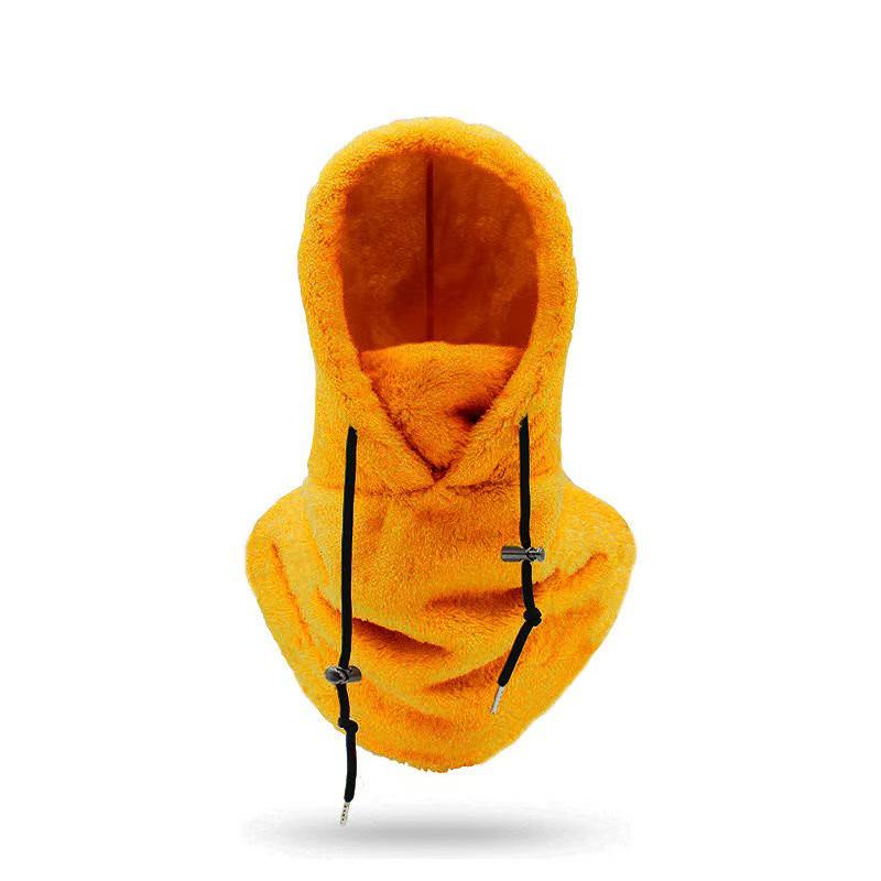 Winter Cycling Cap: Windproof, Cold-Proof, Thickened Neck Gaiter with Arctic Velvet Mask