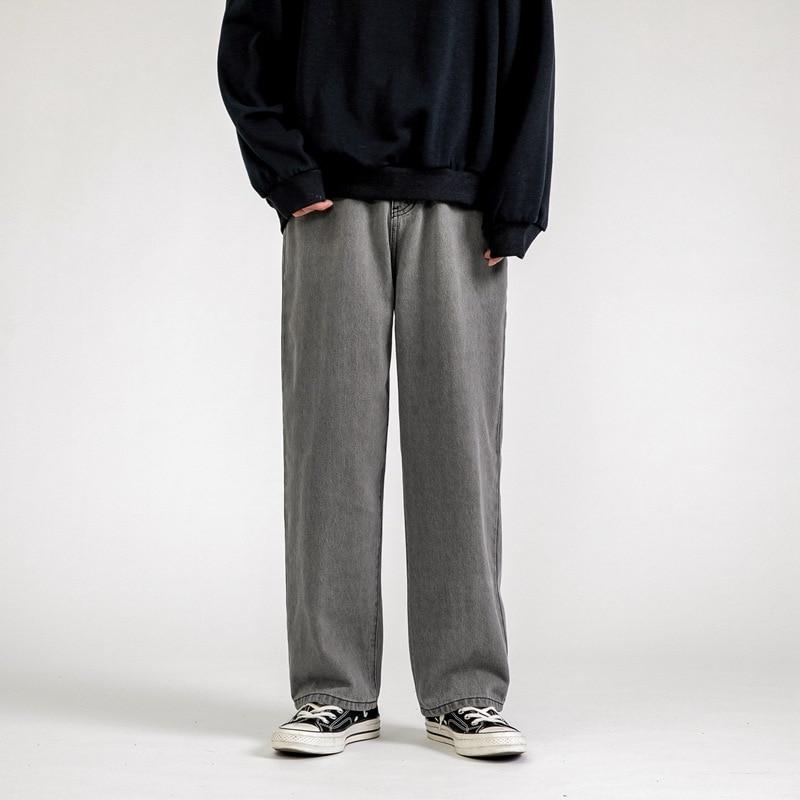 2021 Estate Autunno Uomini Vintage Wild Jeans Moda Sciolto Dritto Casual  Pantaloni a gamba larga Cowboy Uomo Streetwear Coreano Hip Hop Pantaloni  Hip Hop acquista in modo economico — spedizione gratuita, recensioni