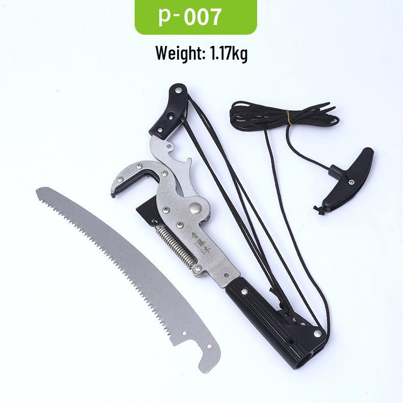 Taiwan Qingteng Holz Einziehbare Höhen-Astschere mit arbeitssparendem Flaschenzugsystem