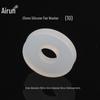 Silicone 4-Point Mesh Sealing Ring and Flat Washer for 6-Point Water Heater, Faucet, Pipe, Hose, and Shower Head (1-Inch)