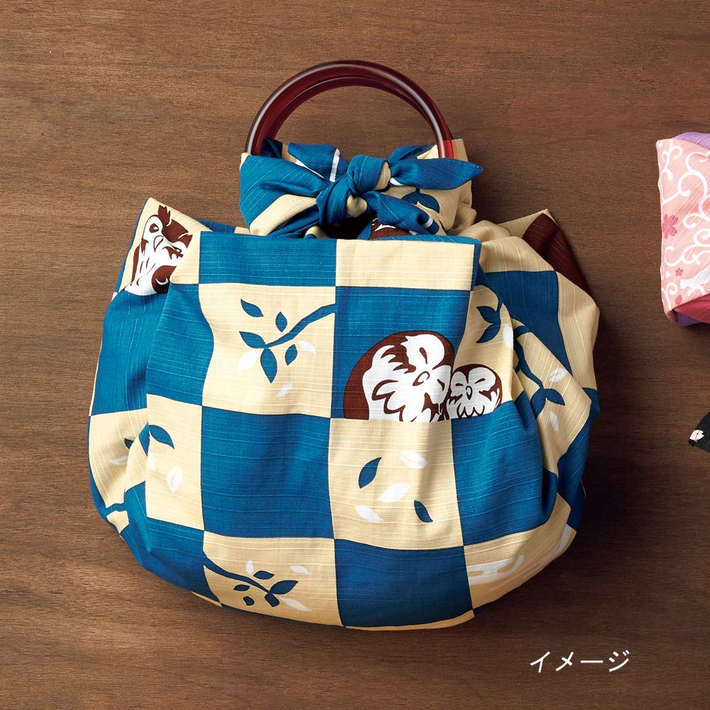 Miyamoto Towel Kenema Large Furoshiki 90x90cm (Lotus Flower)