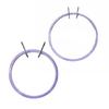 1 Set Plastic Embroidery Hoop Adjustable Embroidery Frame Easy To Use Crosses Stitching Frame for Craft Project