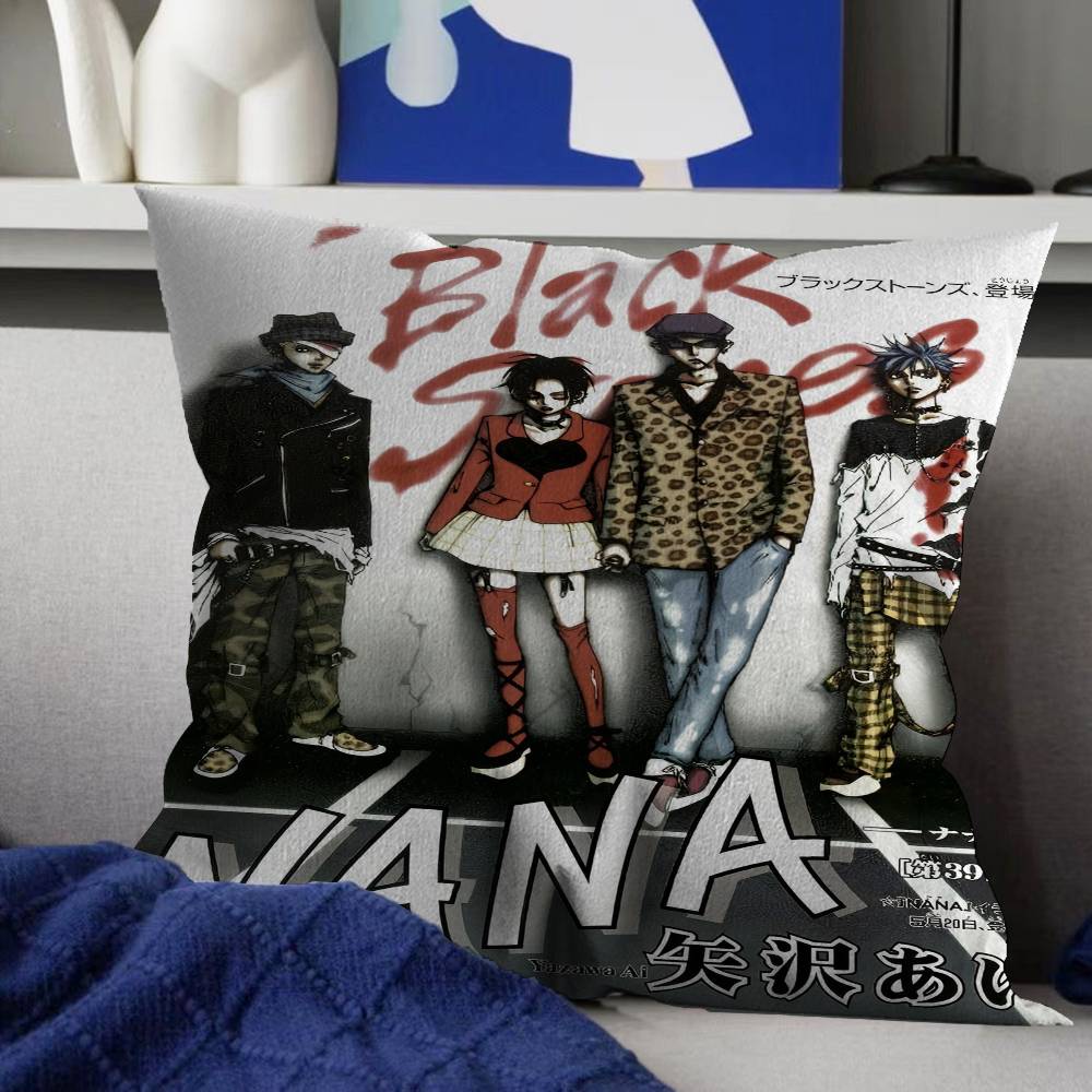 Anime NANA Pillow Anime Pillow Sofa Bed Head Pillow Cover Cushion Cover 45x45 cm Fashion
