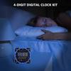 Digital Electronic Clock Soldering Set With Seven Offline Animations And Auto Dimming For Gifts And Workshops