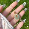 2024 Ruyi Ping An Kou Necklace: Hetian Jade Pendant - Chinese Style Gift for Girlfriend or Mother
