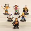 12Pcs/Set Monkey D. Luffy Nami Boa Hancock Roronoa Zoro Action Figures Model Toy