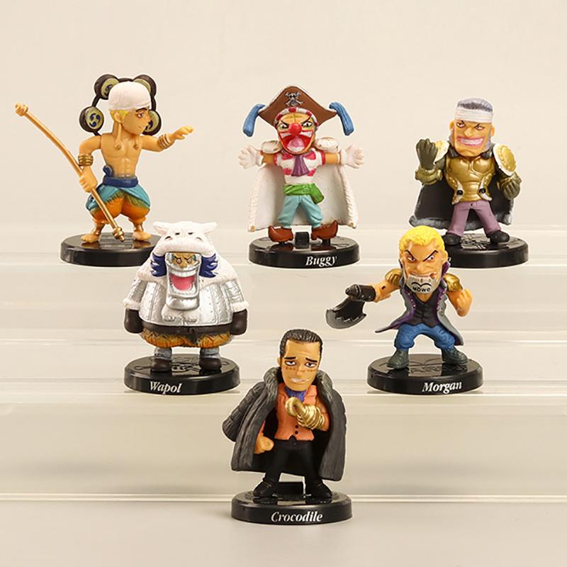 12Pcs/Set Monkey D. Luffy Nami Boa Hancock Roronoa Zoro Action Figures Model Toy