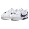 Nike Cortez Basic SL GS Bílá Neutrální Indigo Dětské Tenisky Habanero-Červená Metalická-Stříbrná 904764-106