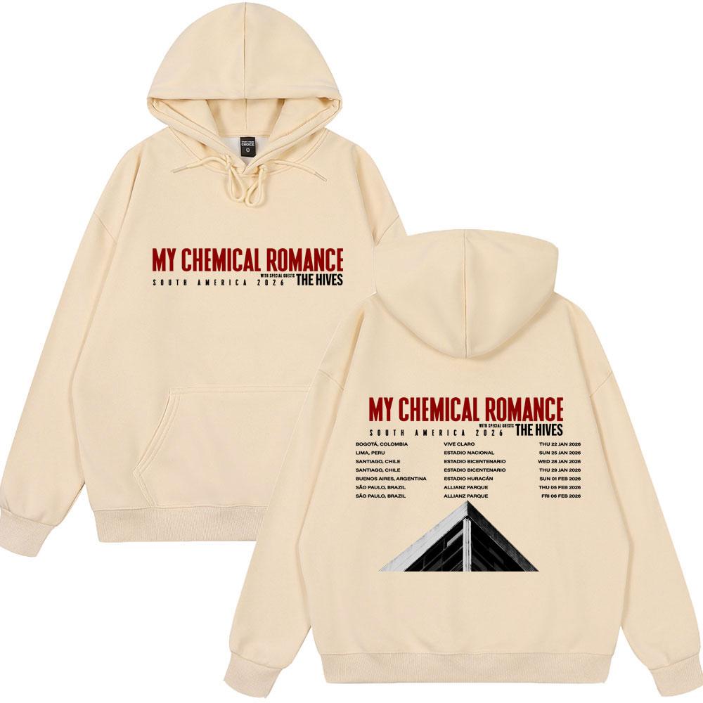 My Chemical Romance men's hoodie spring/autumn oversized sweatshirt Rock Emo Classic style versatile streetwear