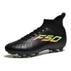 Soccer Shoes Men's TF/FG Football Boots Non-slip Breath-Focused Outdoor Grass Soccer Boot High-Top Sport Activities Football Field Cleats