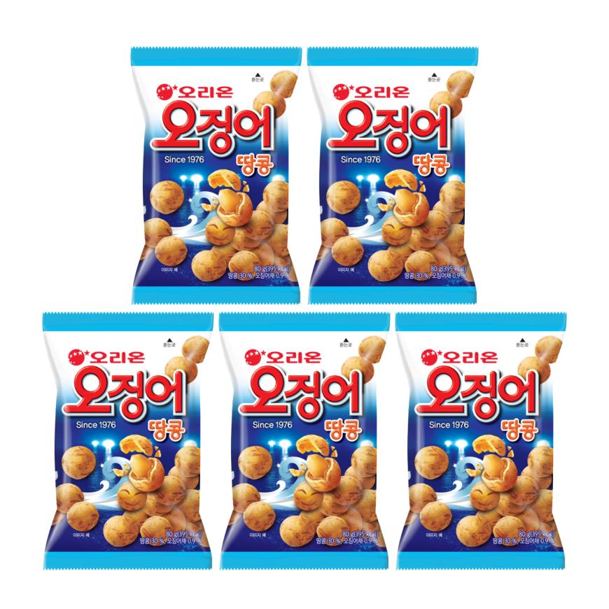 Orion Tintenfisch Erdnussball (80g) (3 Optionen)