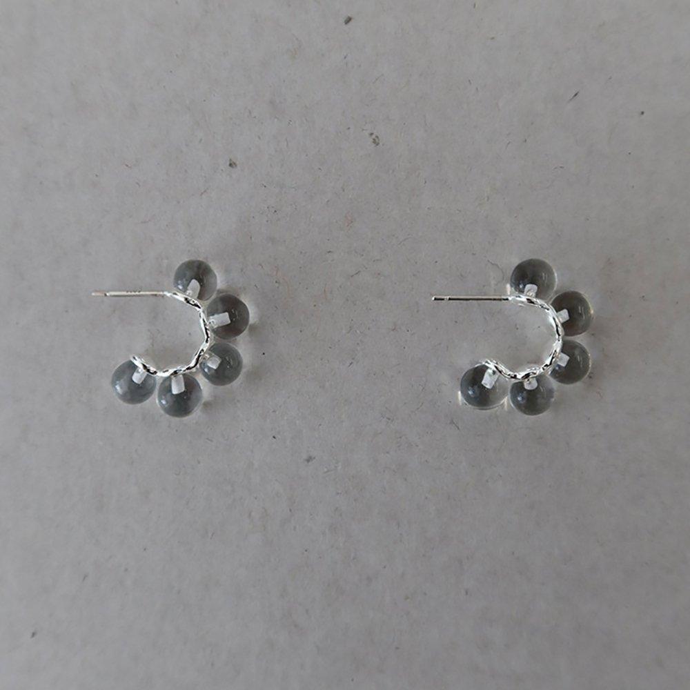 Bubble Clear Earring