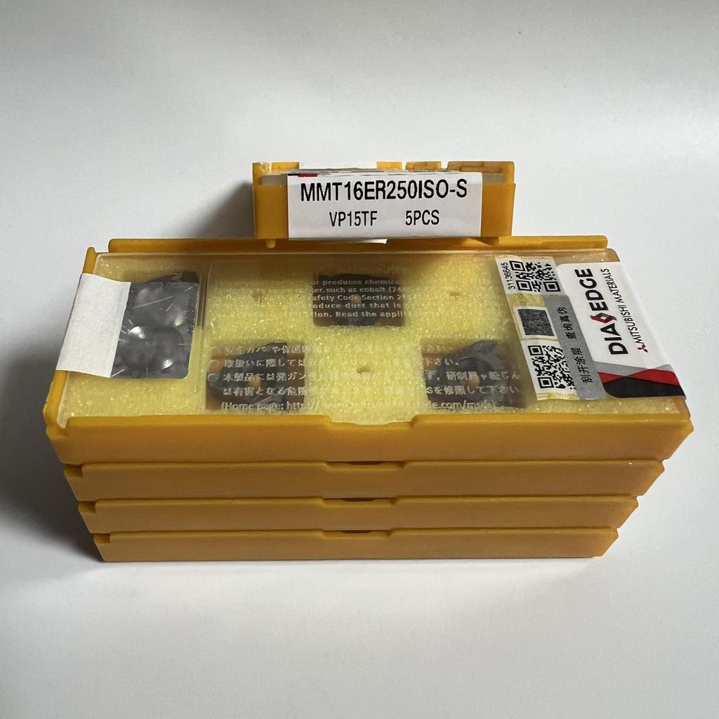 MITSUBISHI / MMT16ER250ISO-S VP15TF / Carbide CNC Blade 10 Pcs