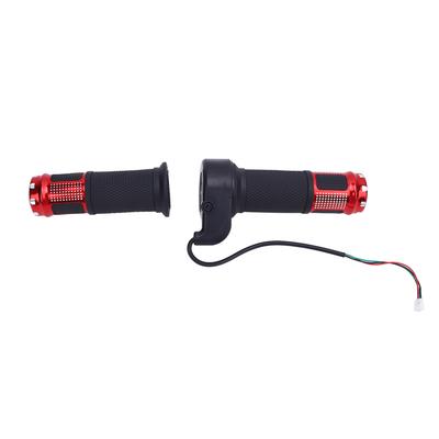 Scooter Throttle Handle Aluminum Alloy Enhanced Control Scooter Electric Throttle Grip for Electric Scooter Red