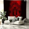 Red Devils Wall Tapestry, Aesthetic Printed Fabric Blanket, Suitable for Bedroom, Living Room, and Home Decor.